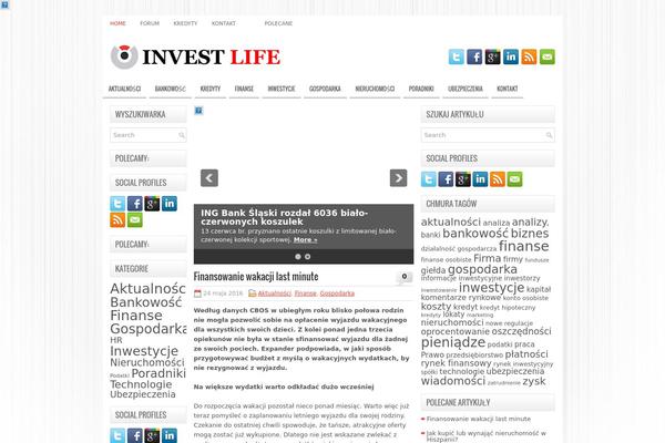 investlife.pl site used Maximagazine