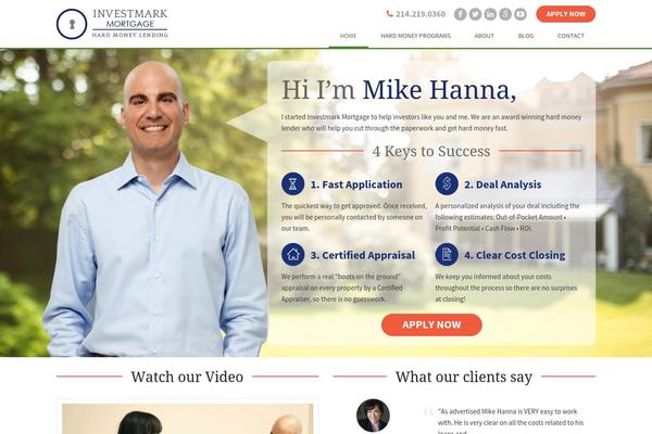 investmarkmortgage.com site used Thrive-child-theme