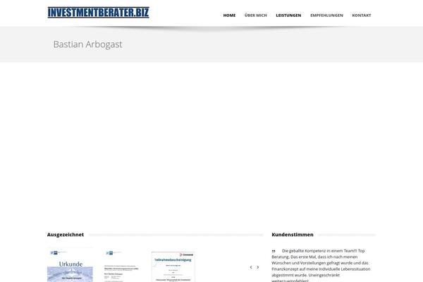 Sparse theme site design template sample