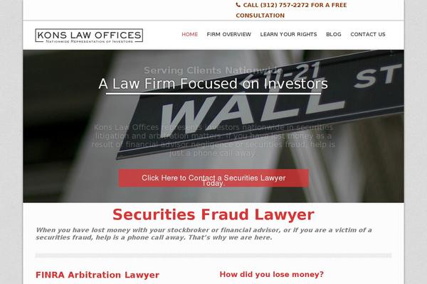 investmentlossattorney.com site used Maintemplate