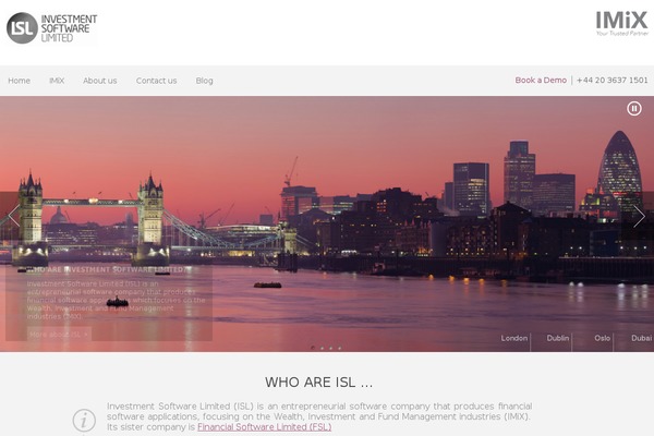 investmentsoftwareltd.com site used Isl