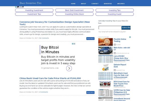 Site using Standard Widget Extensions plugin
