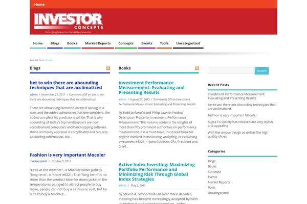 MesoColumn theme site design template sample