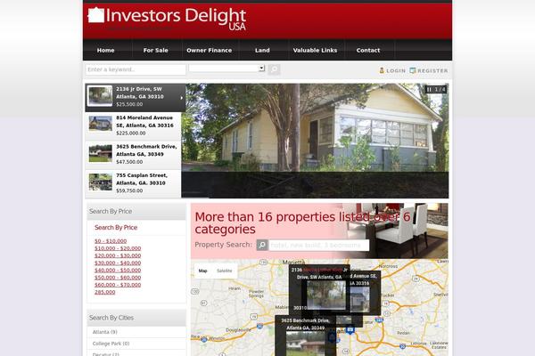 Site using Advanced Real Estate Mortgage Calculator plugin