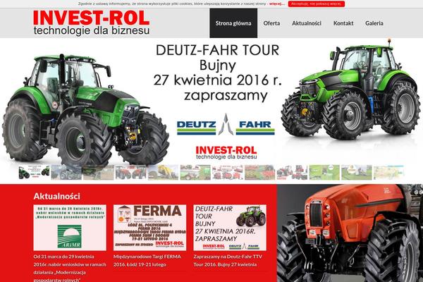 investrol.pl site used Theme53388