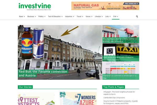 Newspaper theme site design template sample
