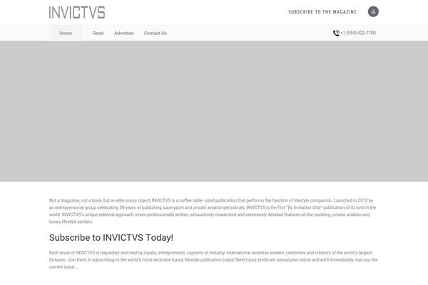 MightyMag theme site design template sample