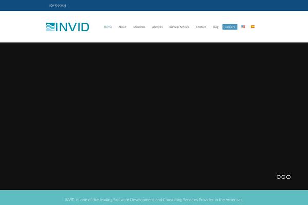 Total theme site design template sample
