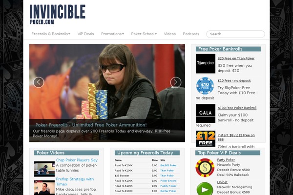 Site using WORDPRESS VIDEO GALLERY plugin