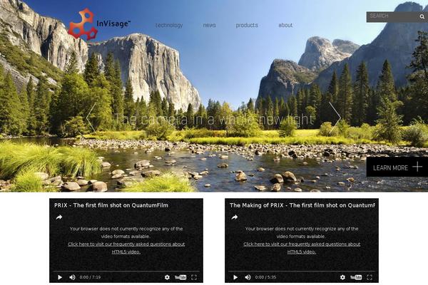 invisage.com site used Invisage