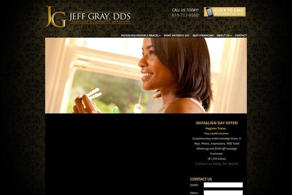 Flexible theme site design template sample