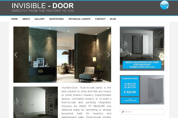Periodic theme site design template sample