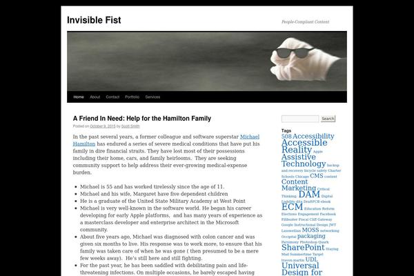 Site using Google Analytics Visits plugin