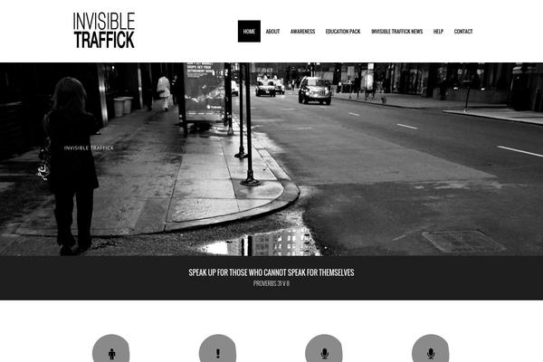River theme site design template sample