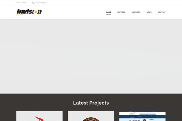 Shadow theme site design template sample