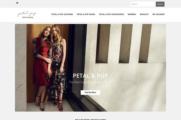 Econature-lite theme site design template sample