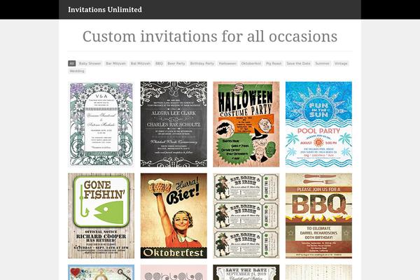 Reveal theme site design template sample