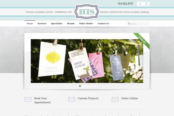 Elegance theme site design template sample