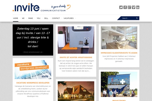 invite.nl site used Invite