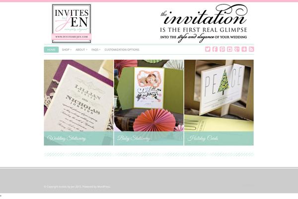 Chamomile theme site design template sample