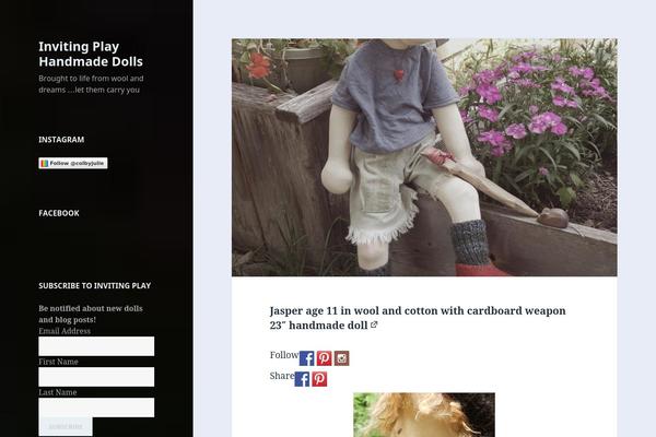 Site using Etsy Shop plugin
