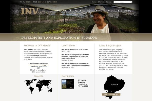 HTML5 Blank theme site design template sample