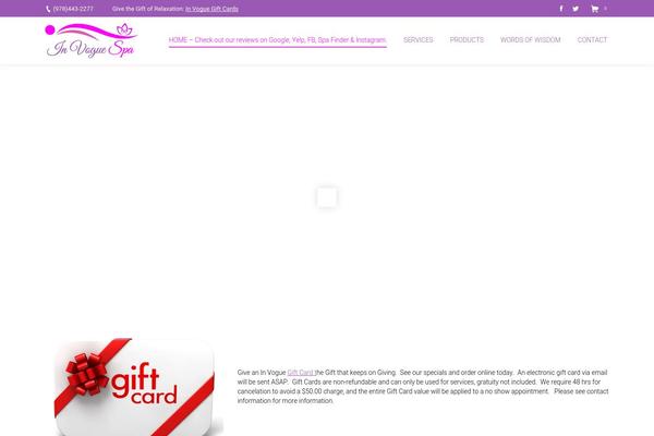 invoguespa.com site used Codecafe