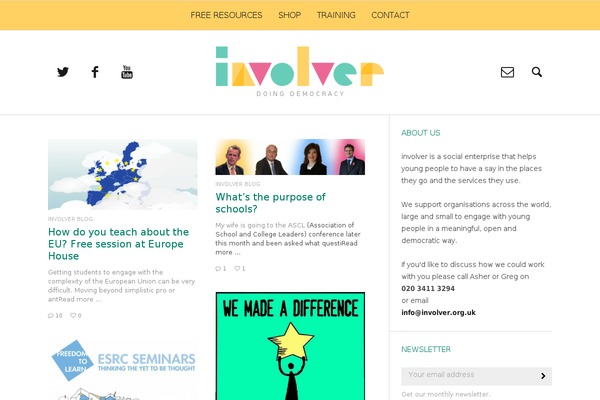 HEAP theme site design template sample