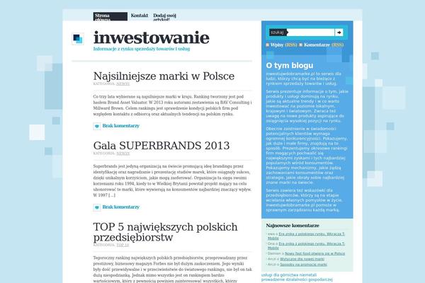 Compositio theme site design template sample