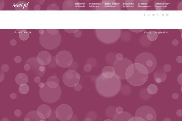 inwi.pl site used Codetheme