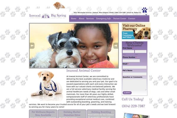 Think theme site design template sample
