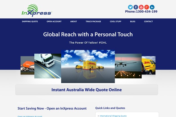 Site using Async Social Sharing plugin