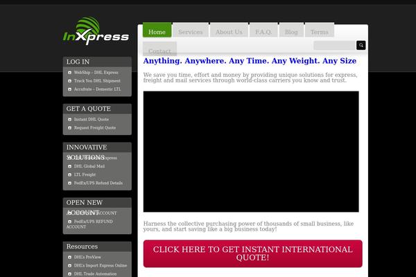 Freely theme site design template sample
