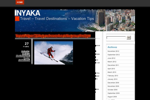 Yashfa theme site design template sample
