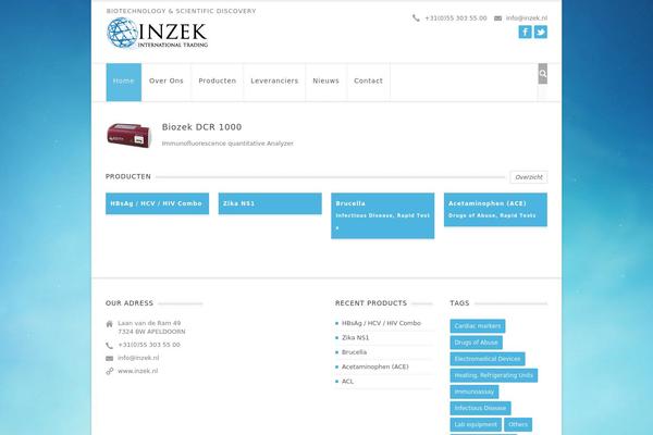 Site using Superfish Menus plugin