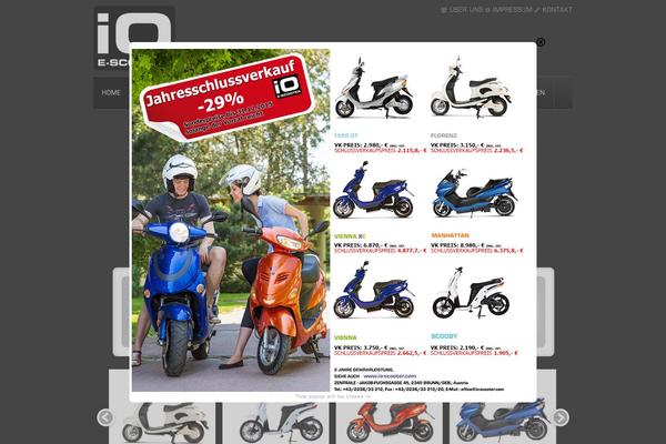 io-scooter.at site used Builder-webdesignland
