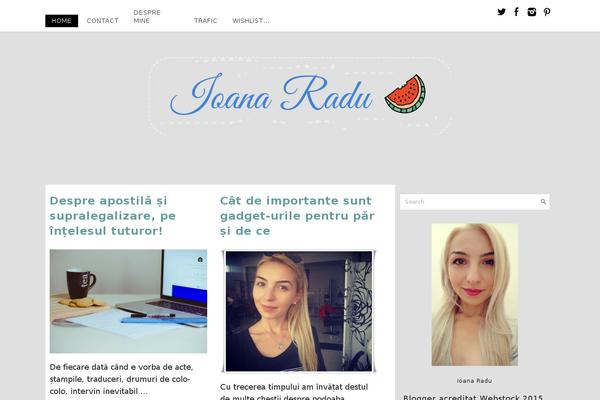 ImageGridly theme site design template sample
