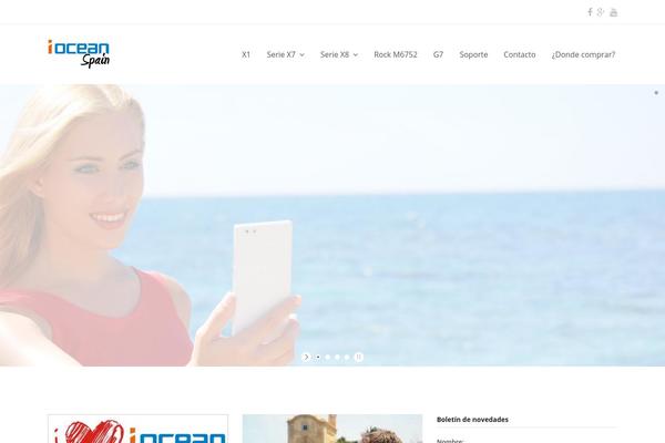 Total theme site design template sample