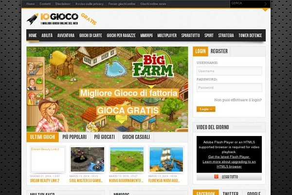 iogiocogratis.it site used Gameleon