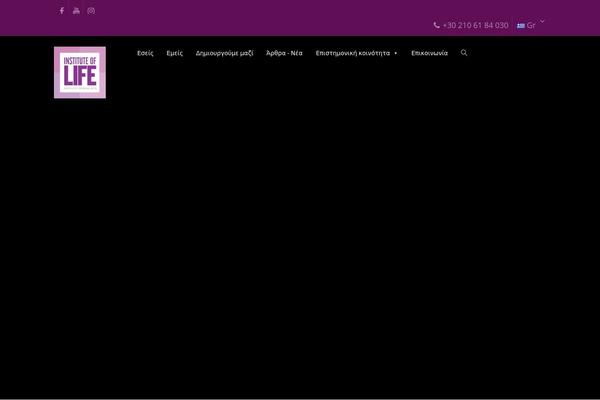 KLEO Child theme site design template sample
