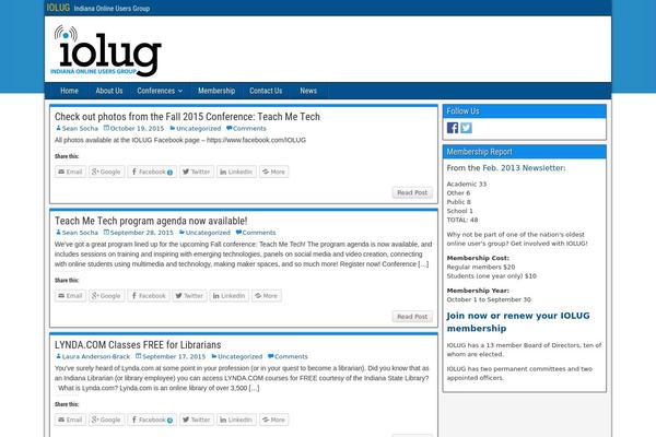 Site using Custom Facebook Feed plugin