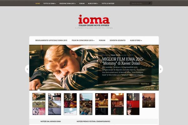 Aggregate theme site design template sample