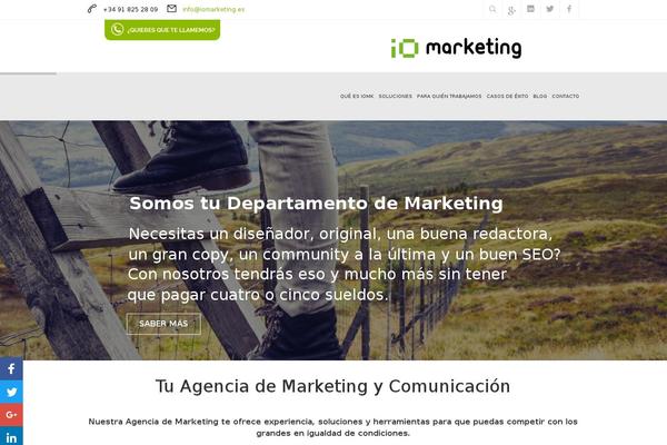 Ukiyo theme site design template sample