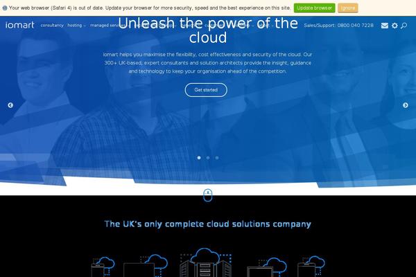 iomart theme websites examples
