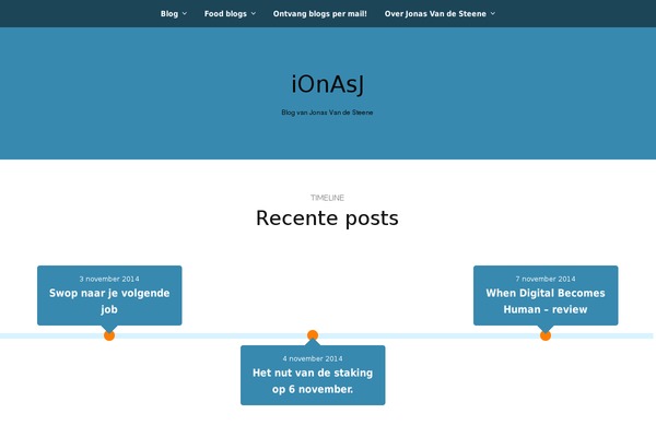 The One Pager theme site design template sample