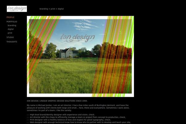 Sandbox theme site design template sample