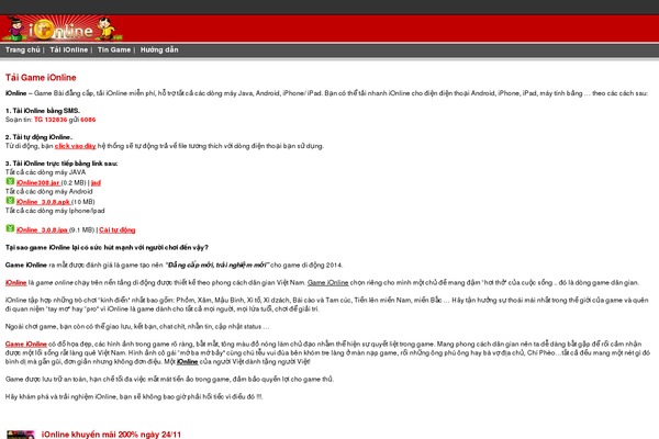 ionline.edu.vn site used Mobiletheme