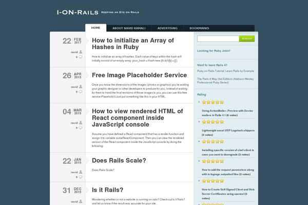Typebased theme site design template sample