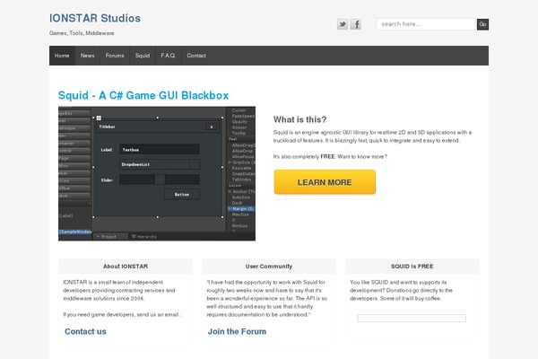 Shell Lite theme site design template sample