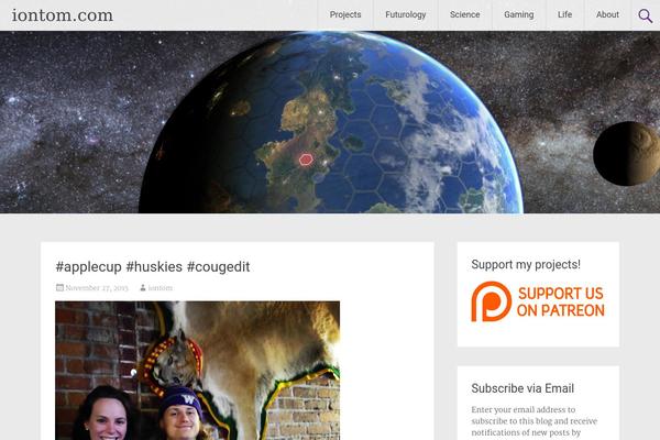 Site using Awesome Flickr Gallery plugin